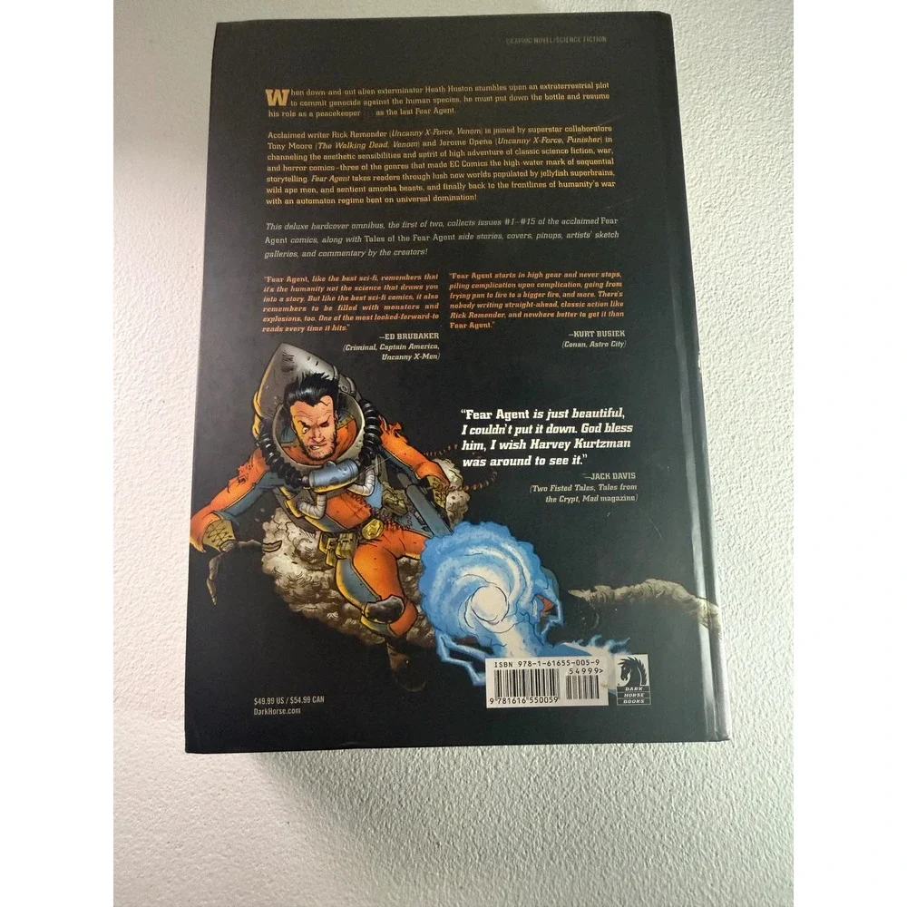 Fear Agent Library Edition Vol1 Hardcover Signed Tony Moore Remender Dark Horse
